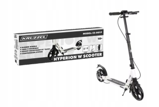 Skladacia veľká mestská kolobežka pre deti Brzdové kolieska 200mm 100kg ABEC-9